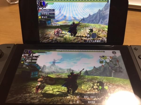 MHXX 3DS版とニンテンドースイッチ版の比較